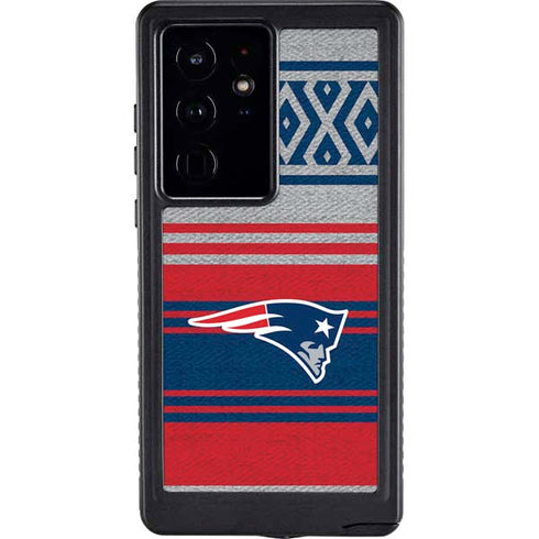 NFL New England Patriots Trailblazer Galaxy S24 Ultra Waterproof Case