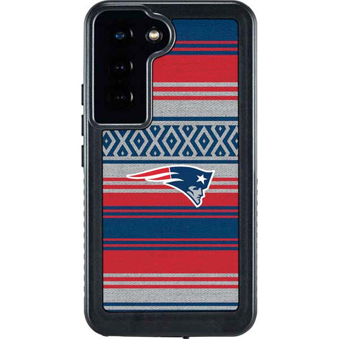 NFL New England Patriots Trailblazer Galaxy S24 Waterproof Case