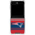 NFL New England Patriots Trailblazer Galaxy Z Flip6 Clear Case