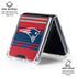 NFL New England Patriots Trailblazer Galaxy Z Flip6 Clear Case