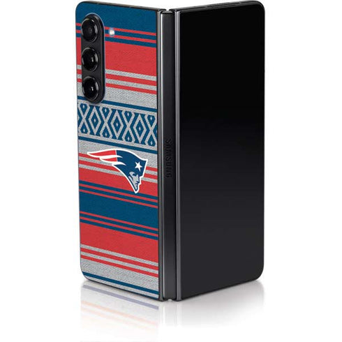 NFL New England Patriots Trailblazer Galaxy Z Fold5 5G Skin