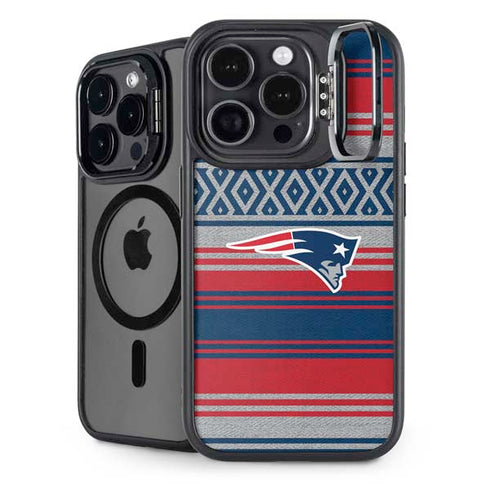 NFL New England Patriots Trailblazer iPhone 15 Pro Kickstand Case