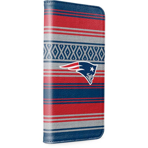 NFL New England Patriots Trailblazer iPhone 15 Pro Max Folio Case
