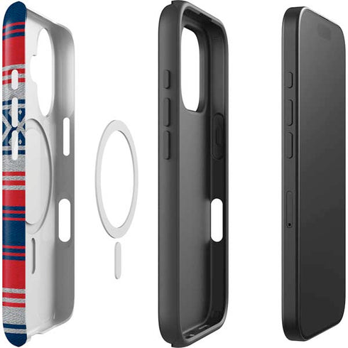 NFL New England Patriots Trailblazer iPhone 16 Magsafe Impact Case