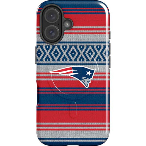 NFL New England Patriots Trailblazer iPhone 16 Plus Magsafe Impact Case