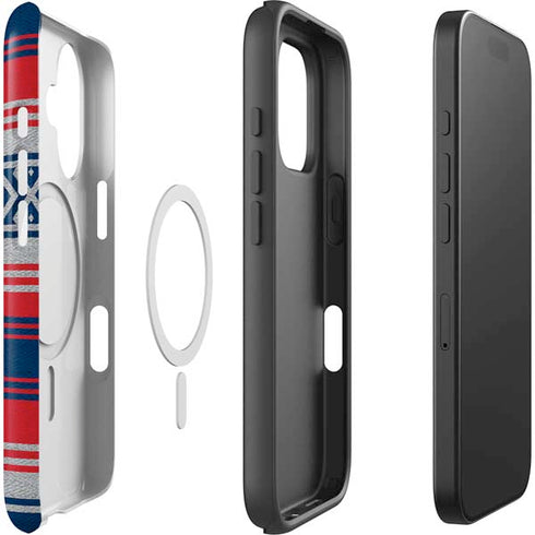NFL New England Patriots Trailblazer iPhone 16 Plus Magsafe Impact Case