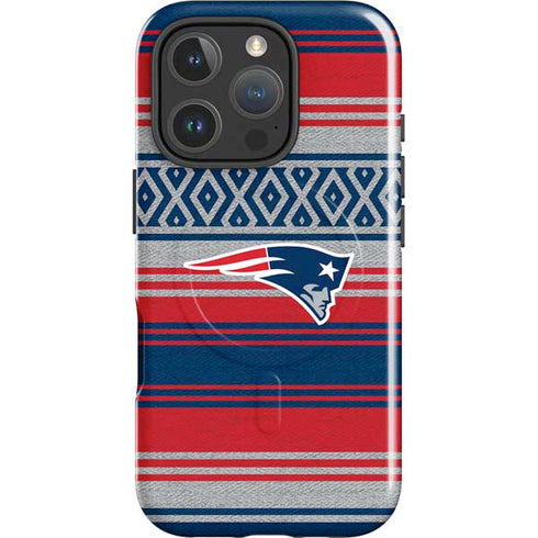 NFL New England Patriots Trailblazer iPhone 16 Pro Magsafe Impact Case