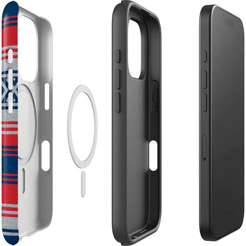 NFL New England Patriots Trailblazer iPhone 16 Pro Magsafe Impact Case
