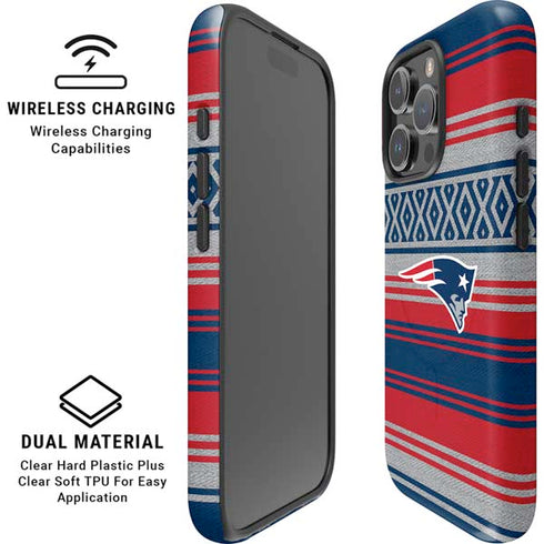 NFL New England Patriots Trailblazer iPhone 16 Pro Magsafe Impact Case