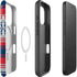NFL New England Patriots Trailblazer iPhone 16 Pro Max Magsafe Impact Case