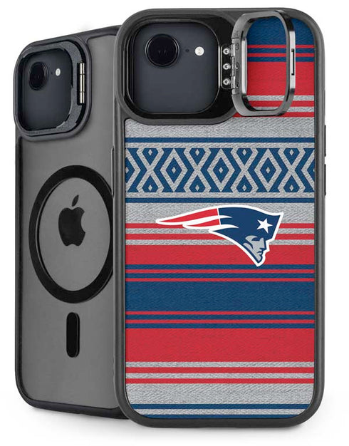 NFL New England Patriots Trailblazer iPhone 16e Kickstand Case