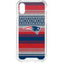 NFL New England Patriots Trailblazer iPhone XS Clear Case