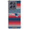 NFL New England Patriots Trailblazer Moto G Power 5G (2025) Clear Case