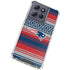 NFL New England Patriots Trailblazer Moto G Power 5G (2025) Clear Case