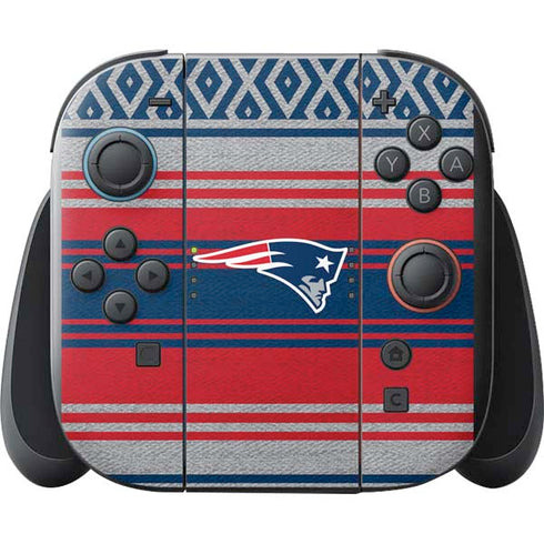 NFL New England Patriots Trailblazer Nintendo Switch 2 (2025) with Joy-Con Skin