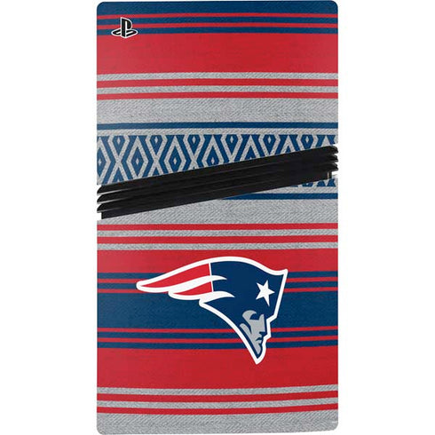 NFL New England Patriots Trailblazer PS5 Pro Console Skin