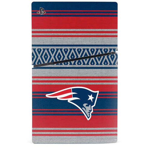 NFL New England Patriots Trailblazer PS5 Slim Digital Edition Console Skin