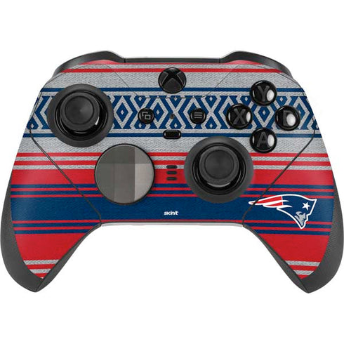 NFL New England Patriots Trailblazer Xbox Elite Wireless Controller Series 2 Skin