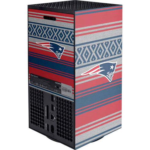 NFL New England Patriots Trailblazer XBox Series X Digital Edition Console Skin