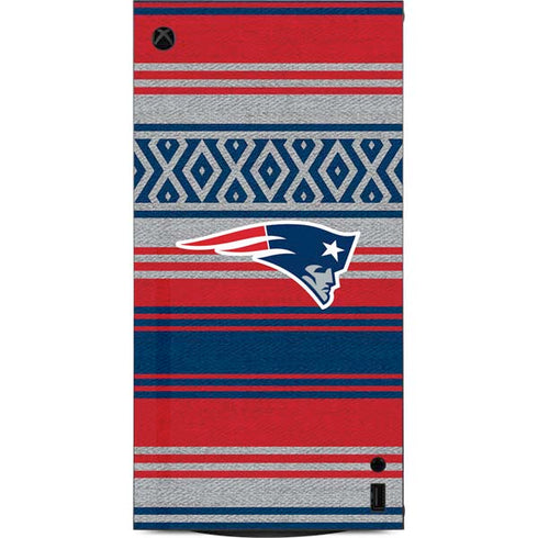 NFL New England Patriots Trailblazer XBox Series X Digital Edition Console Skin