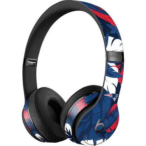 NFL New England Patriots Tropical Print Beats Solo 3 Wireless Skin