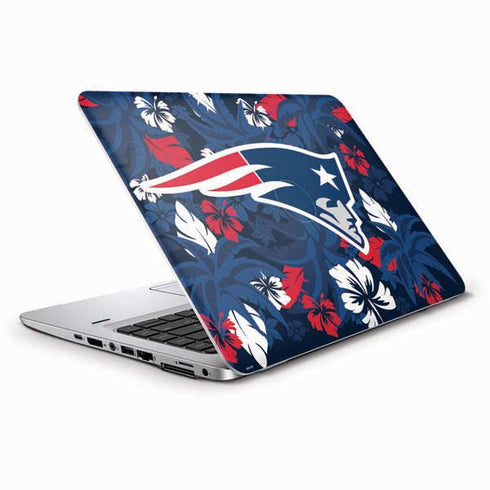 NFL New England Patriots Tropical Print HP Elitebook Skin
