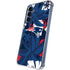 NFL New England Patriots Tropical Print Galaxy A35 5G Clear Case