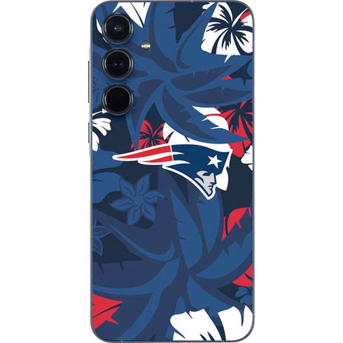 NFL New England Patriots Tropical Print Galaxy A35 5G Skin