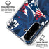 NFL New England Patriots Tropical Print Galaxy A36 5G Clear Case