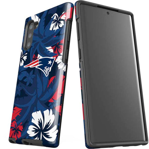 NFL New England Patriots Tropical Print Galaxy Note 10 Pro Case