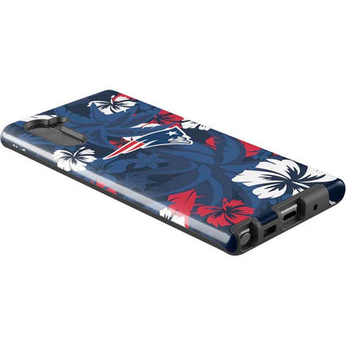 NFL New England Patriots Tropical Print Galaxy Note 10 Pro Case