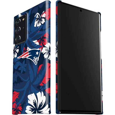 NFL New England Patriots Tropical Print Galaxy Note20 Ultra 5G Lite Case