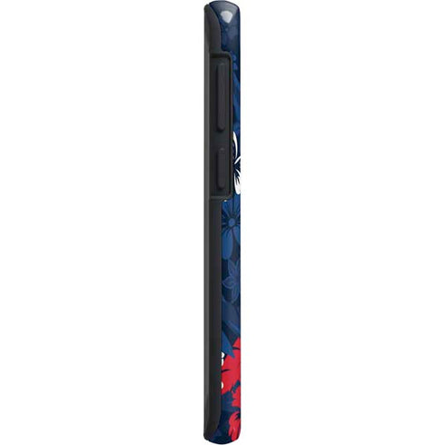 NFL New England Patriots Tropical Print Galaxy S20 Plus Pro Case