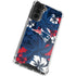 NFL New England Patriots Tropical Print Galaxy S22 Plus Clear Case