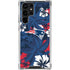 NFL New England Patriots Tropical Print Galaxy S23 Ultra Clear Case