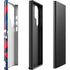 NFL New England Patriots Tropical Print Galaxy S23 Ultra Pro Case