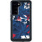 NFL New England Patriots Tropical Print Galaxy S24 Plus Waterproof Case