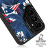 NFL New England Patriots Tropical Print Galaxy S24 Ultra Kickstand Case