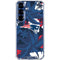 NFL New England Patriots Tropical Print Galaxy S25 Plus Clear Case