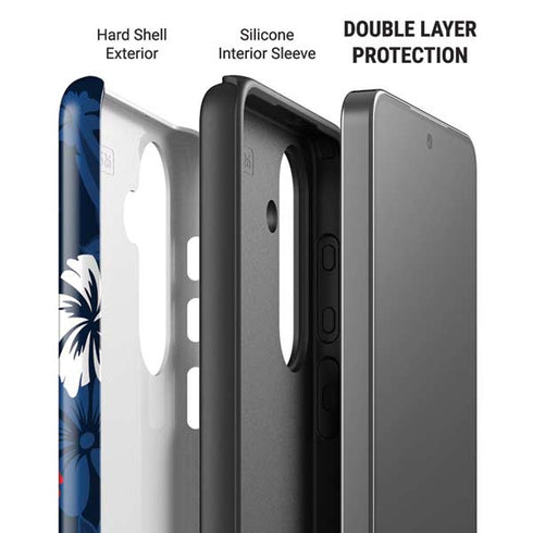 NFL New England Patriots Tropical Print Galaxy S26 Impact Case