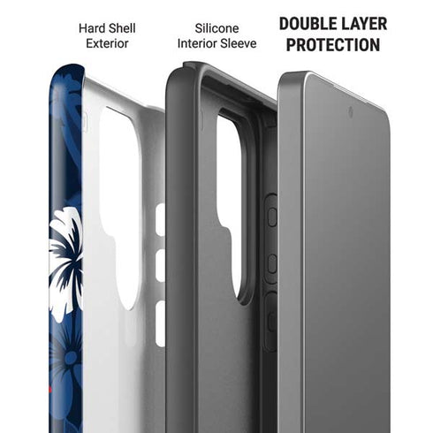 NFL New England Patriots Tropical Print Galaxy S26 Ultra Impact Case