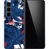 NFL New England Patriots Tropical Print Galaxy Z Fold5 5G Skin