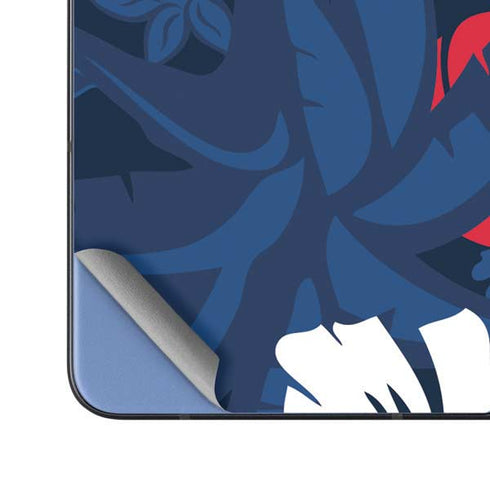 NFL New England Patriots Tropical Print Galaxy Z Fold5 5G Skin