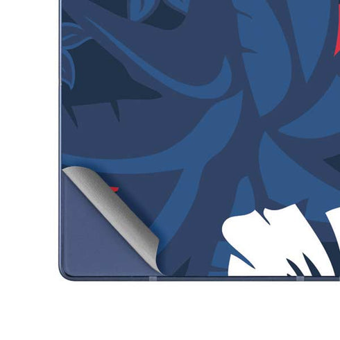 NFL New England Patriots Tropical Print Galaxy Z Fold6 Skin