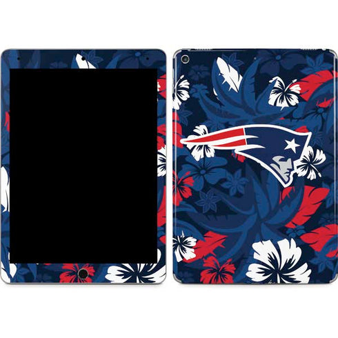 NFL New England Patriots Tropical Print iPad Skins