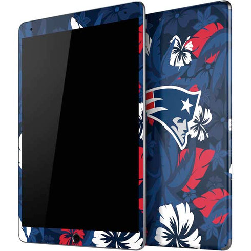 NFL New England Patriots Tropical Print iPad Skins