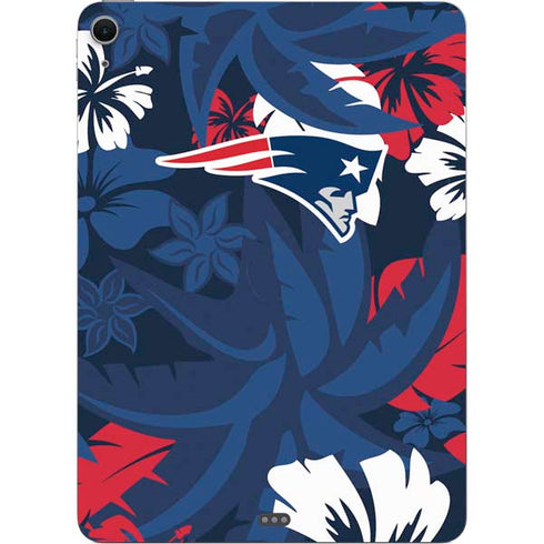 NFL New England Patriots Tropical Print Apple iPad Air Skin