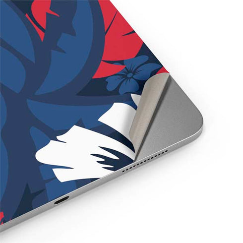 NFL New England Patriots Tropical Print Apple iPad Air Skin