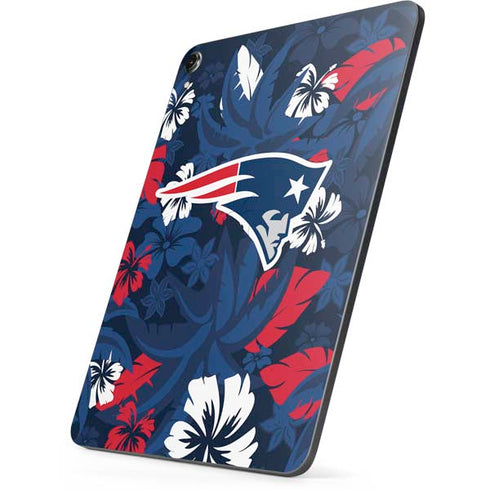 NFL New England Patriots Tropical Print Apple iPad Pro Skin