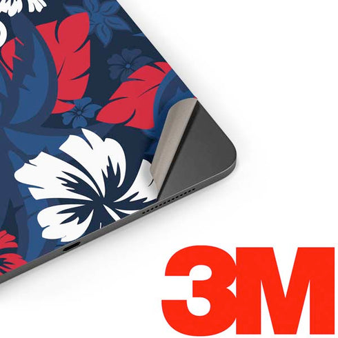NFL New England Patriots Tropical Print Apple iPad Pro Skin